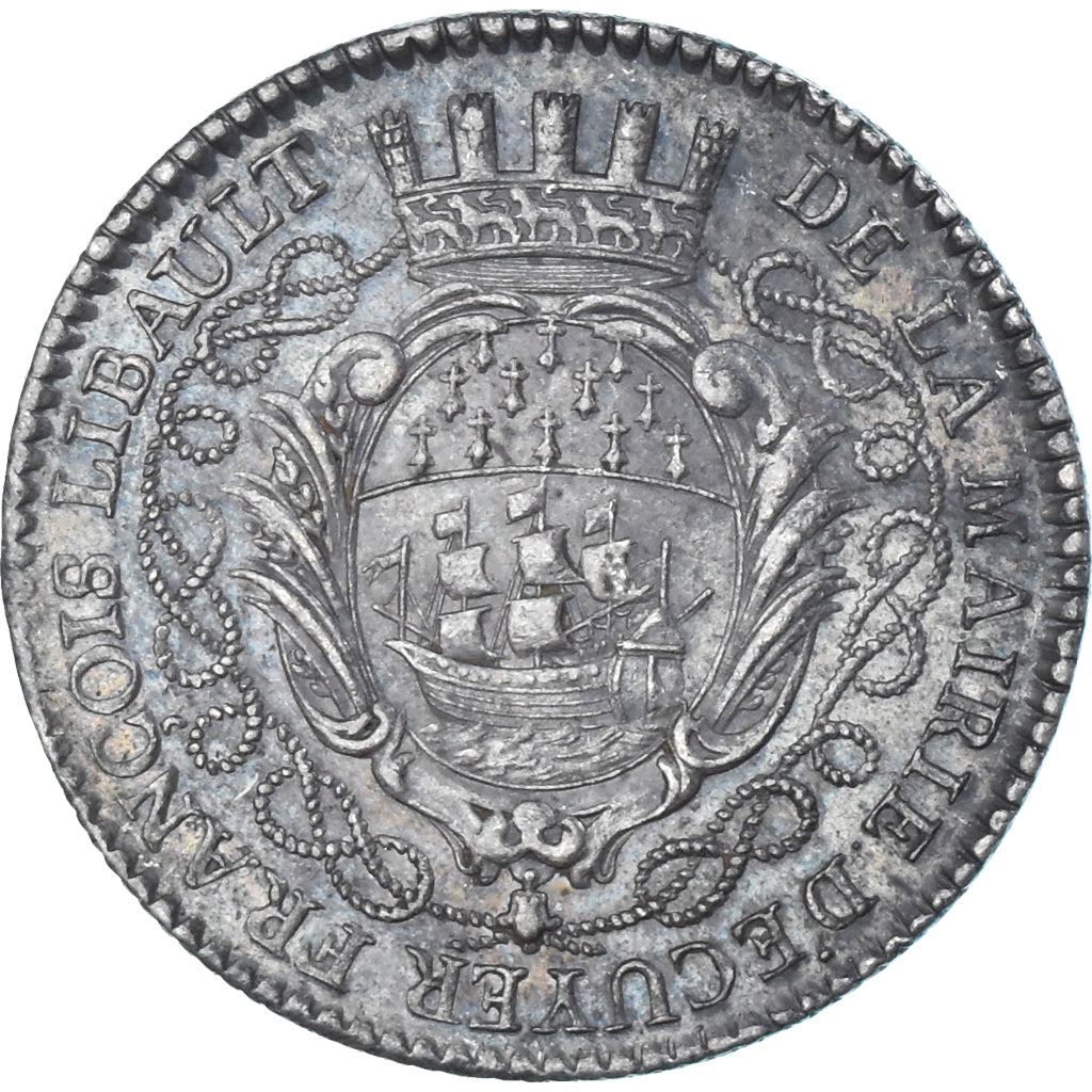 France, Token, Maires de Nantes, François Libault, seigneur de Beaulieu, 1767