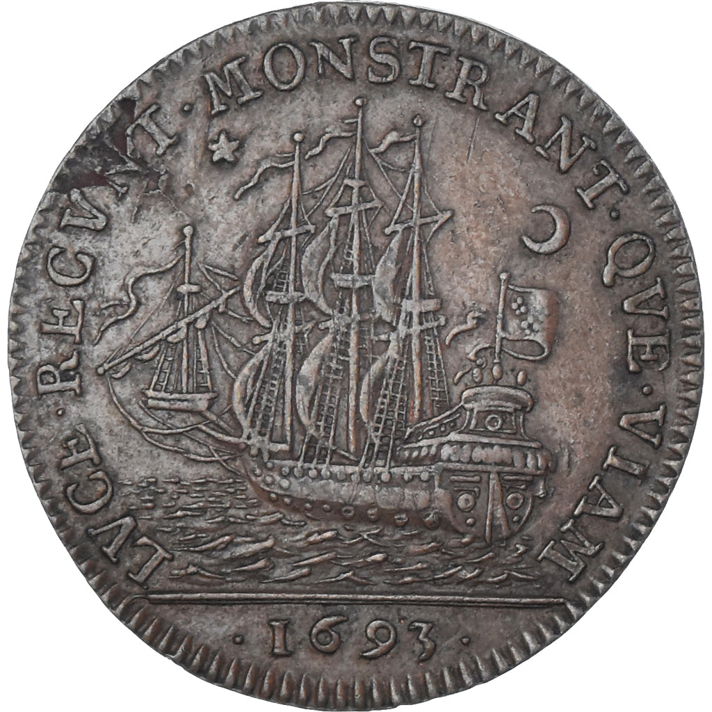 Francja, Token, Auvergne, François Bochard de Saron, évêque de Clermont