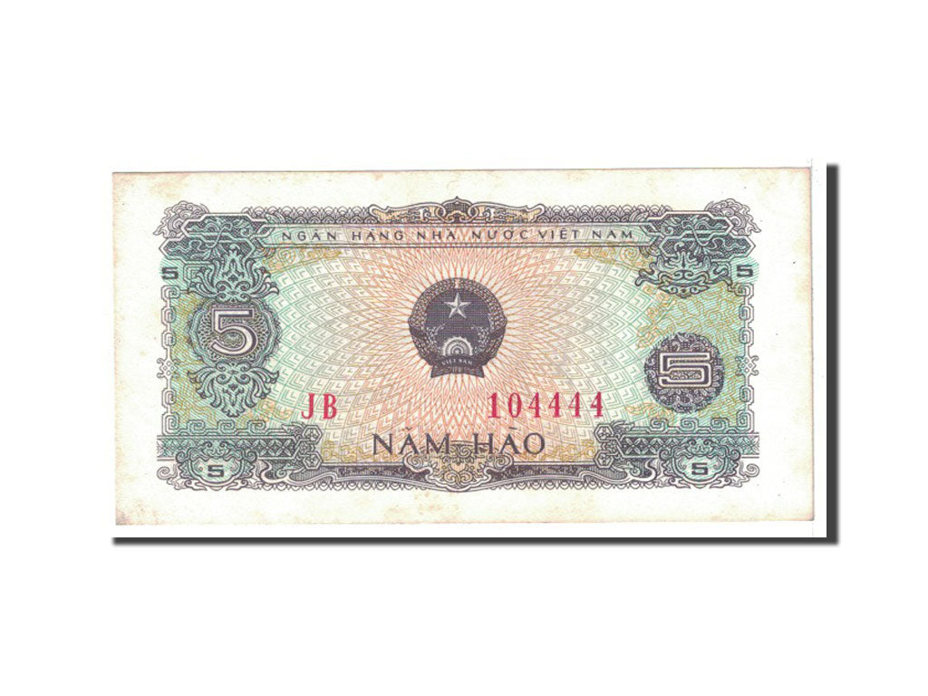 Banknote, Vietnam, 5 Hao, 1976, Undated, KM:79a, UNC(63)