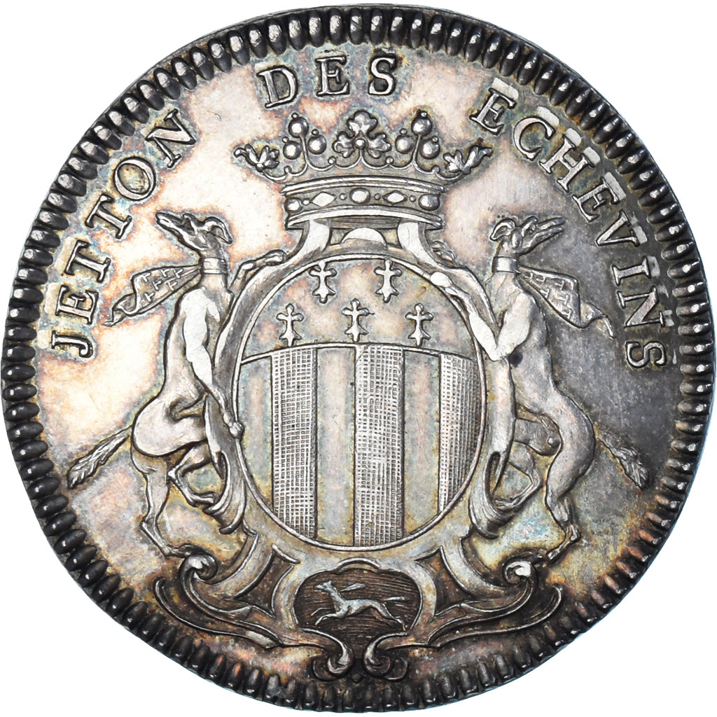 Frankreich, betaalpenning, Échevins de Rennes, VZ, Silber, Feuardent:8808