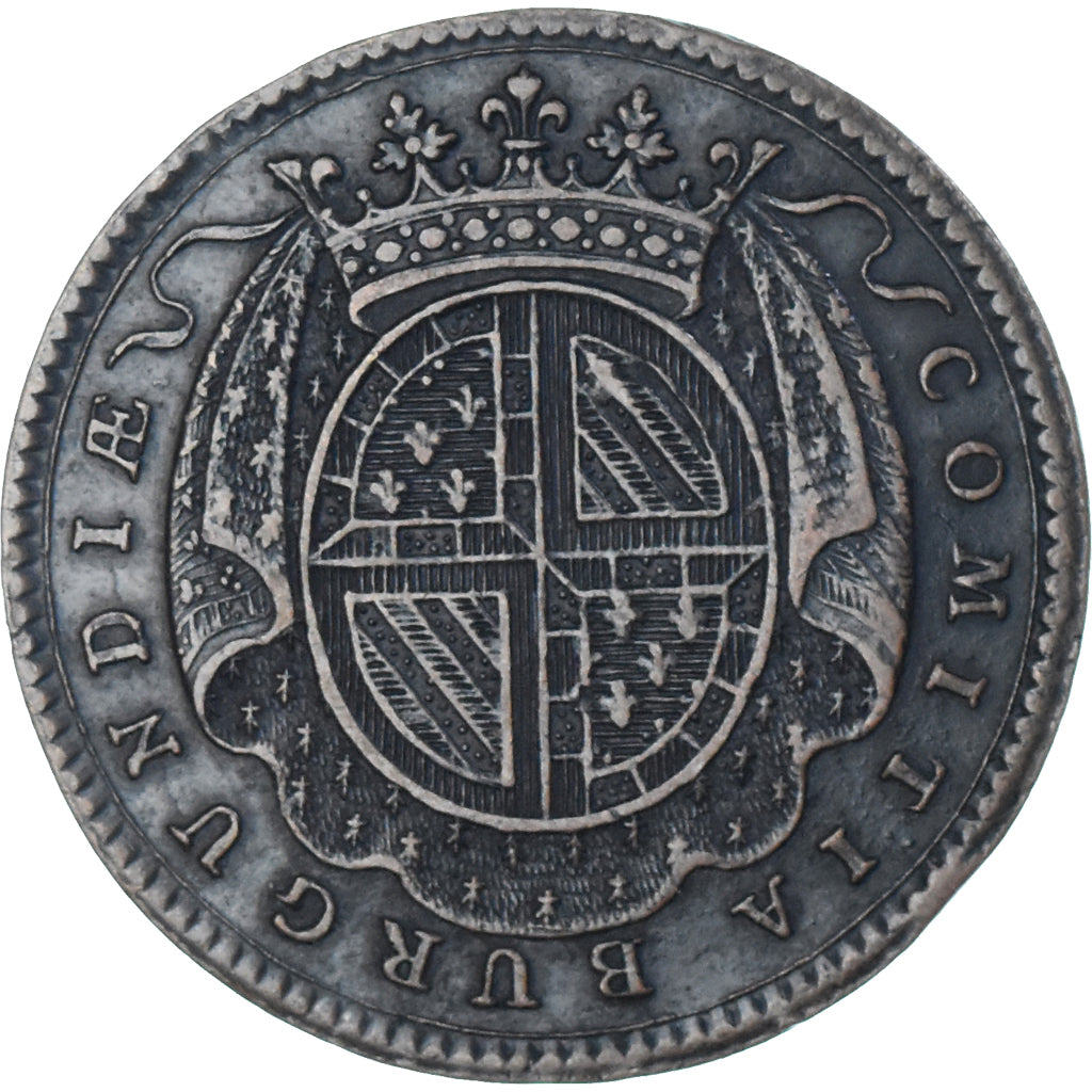 France, Token, États de Bourgogne, François de La Tournelle, 1737, AU(50-53)