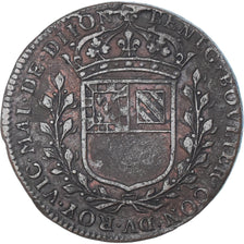 France, Jeton, Maires de Dijon, Bénigne Boulier, 1665, TB+, Cuivre