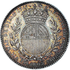 Francja, Token, Maires de Dijon, Nicolas-Claude Rousselot, 1766, AU(55-58)
