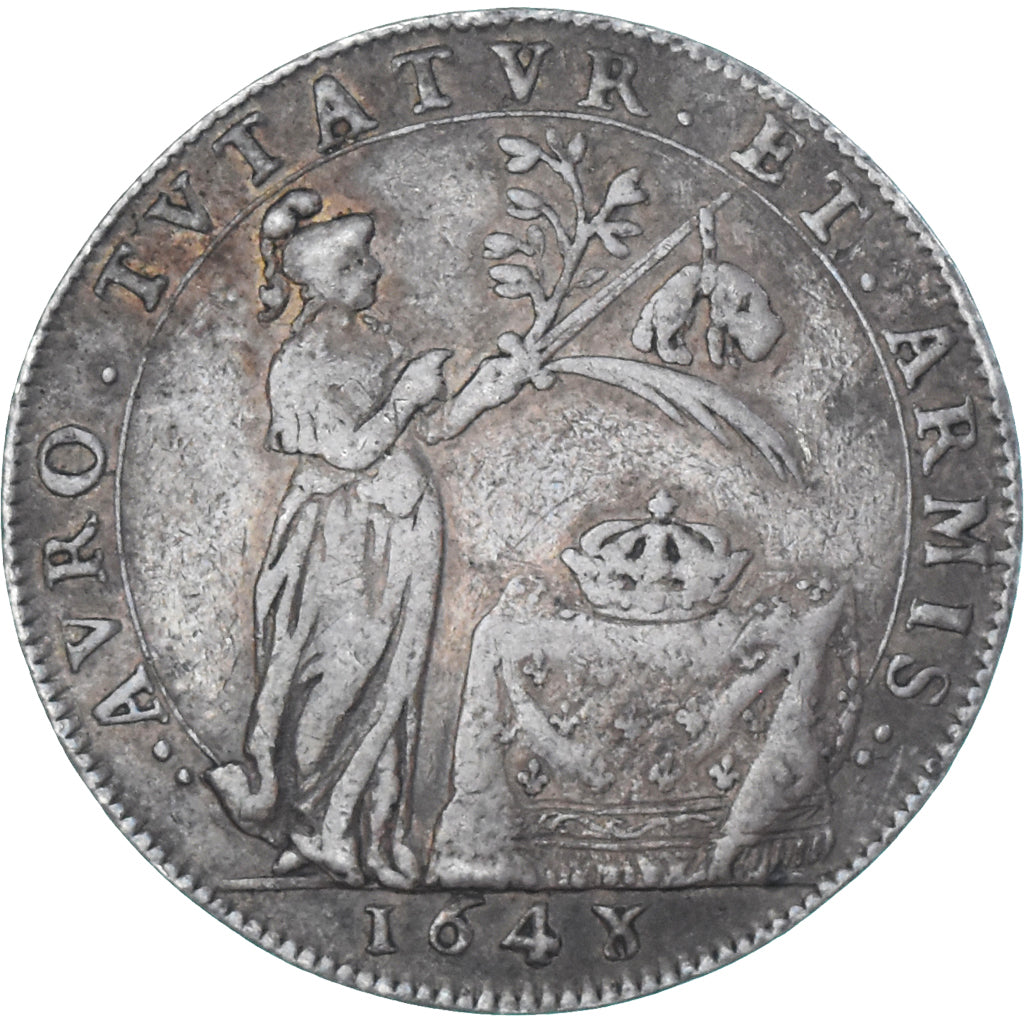 Frankreich, betaalpenning, Louis XIV, Chambre des Comptes de Dijon, 1648, S+