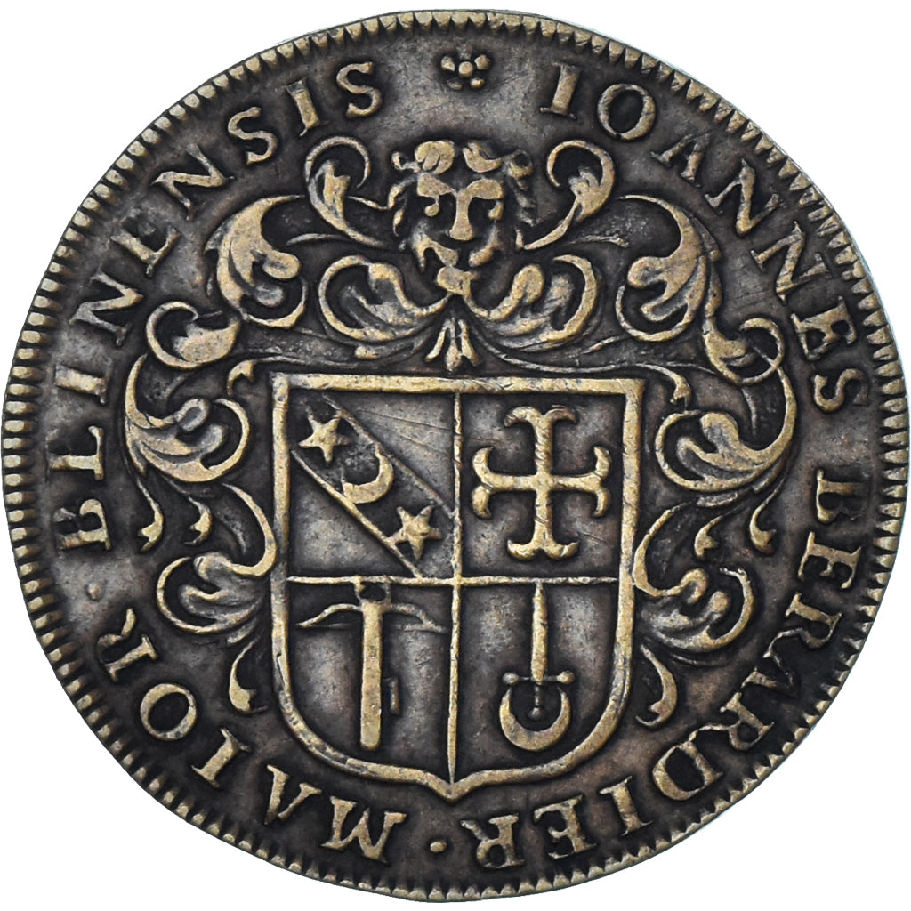 Frankreich, betaalpenning, Bourgogne, Jean Bérardier, maire de Beaune, SS+