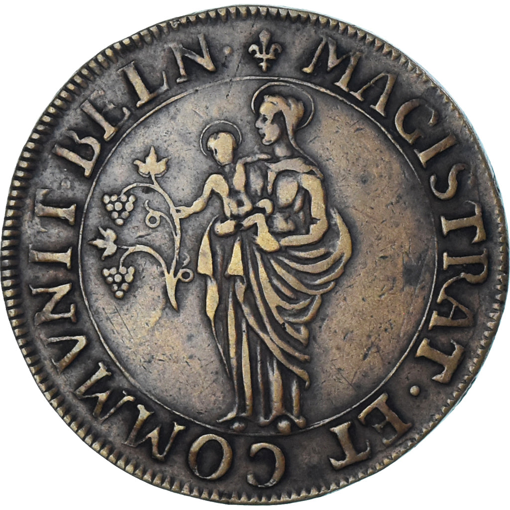 Frankreich, betaalpenning, Bourgogne, Jean Bérardier, maire de Beaune, SS+