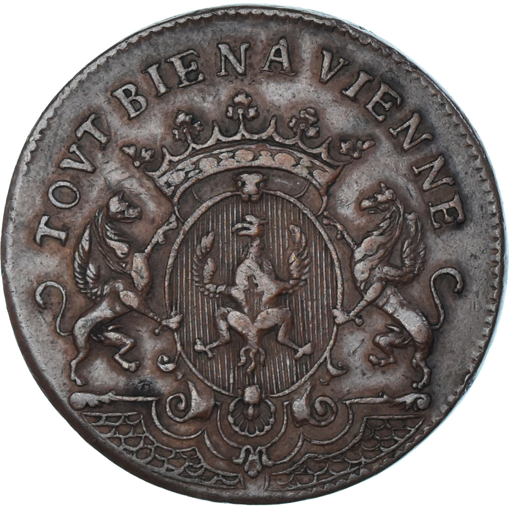 Francja, Token, Etats de Bourgogne, Louis, Marquis de Vienne, Baron de