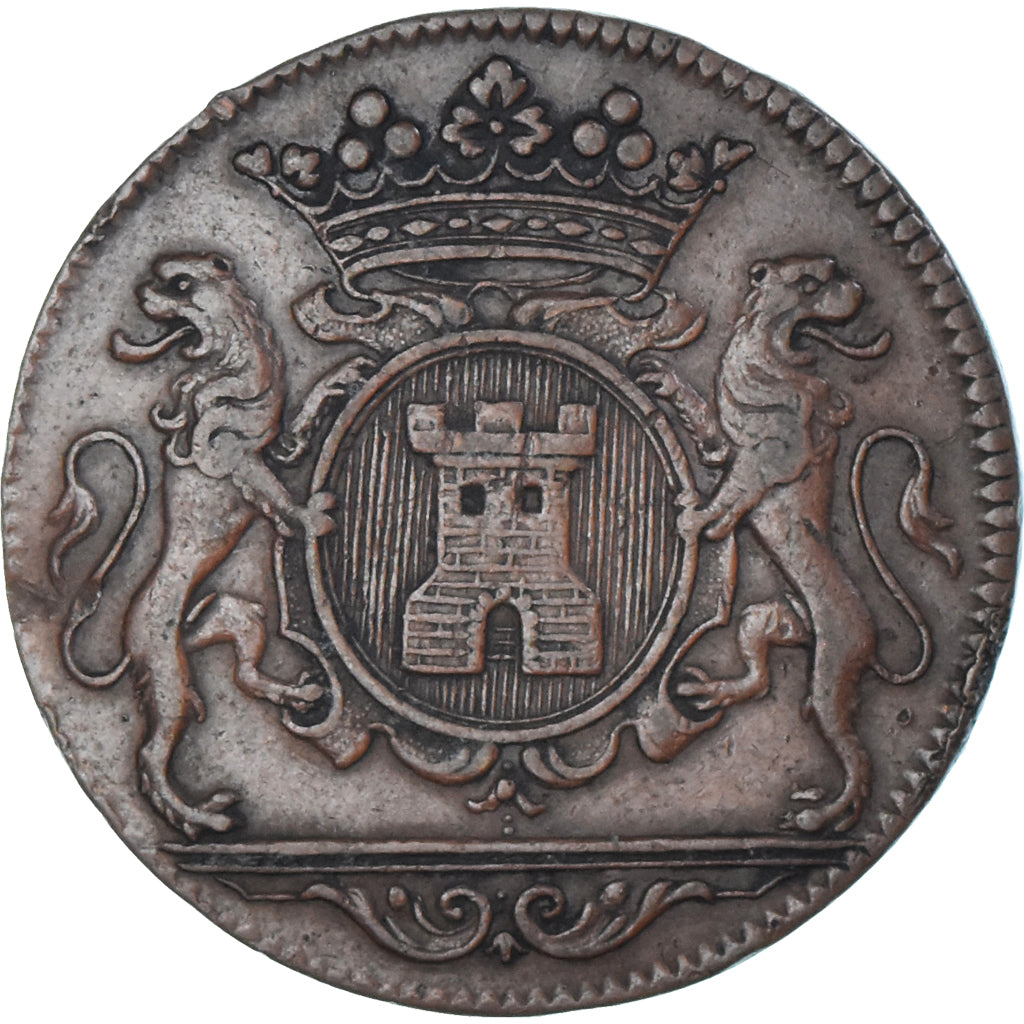France, Jeton, Bourgogne, Charles de Trudaine, 1713, TTB, Cuivre, Feuardent:9901