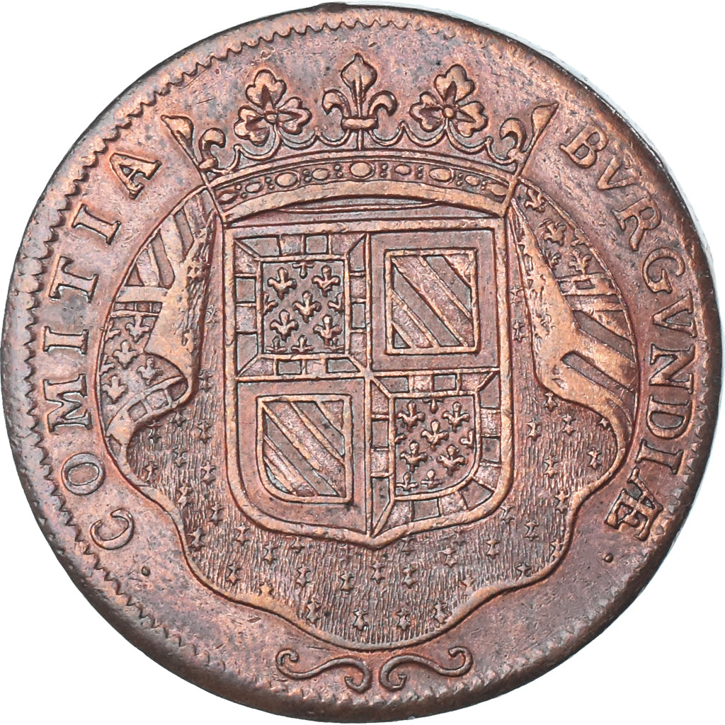 Francia, zeton, Etats de Bourgogne, Claude Lemulier, Elu du Tiers-Etat, 1710