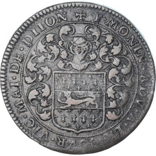 Francia, zeton, Maires de Dijon, Pierre Monin, avocat à la Cour, 1678, MBC