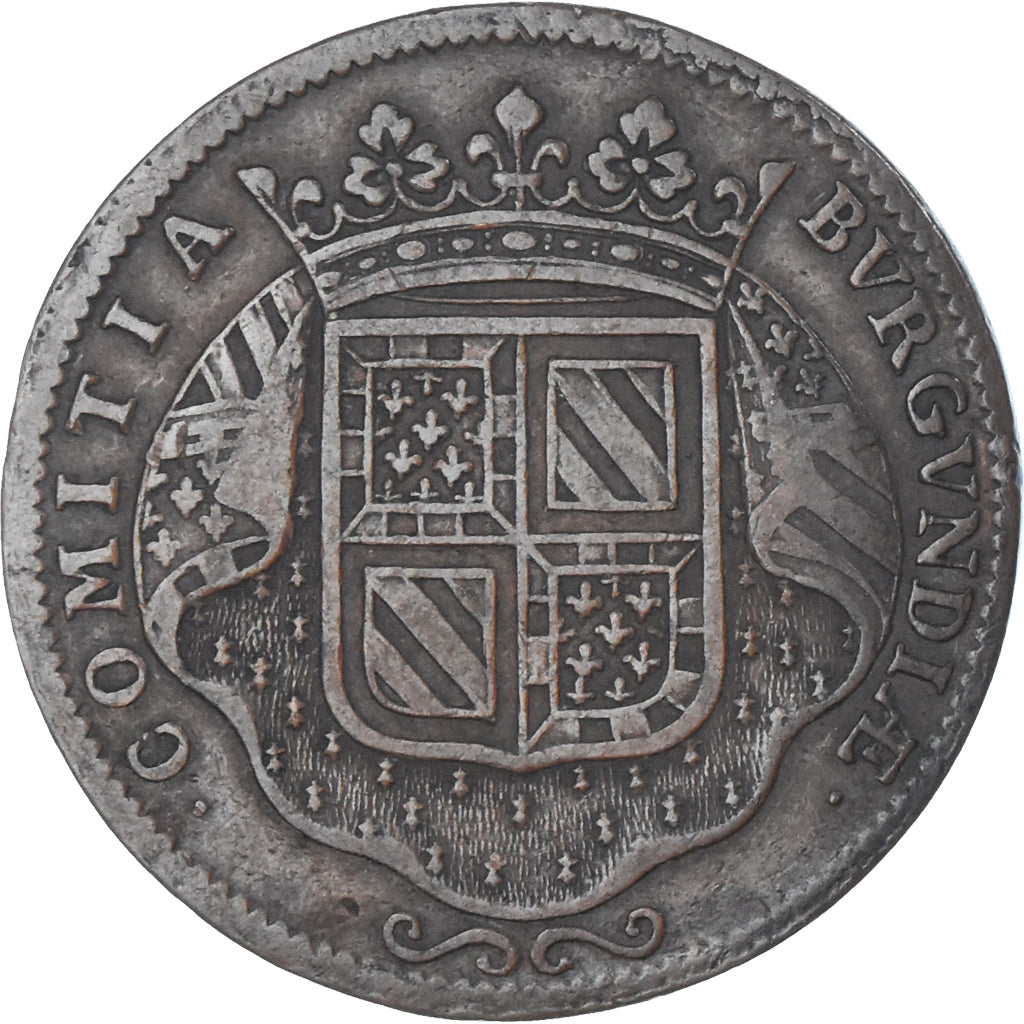 Frankreich, betaalpenning, Etats de Bourgogne, Claude Mielle, Procureur, 1710