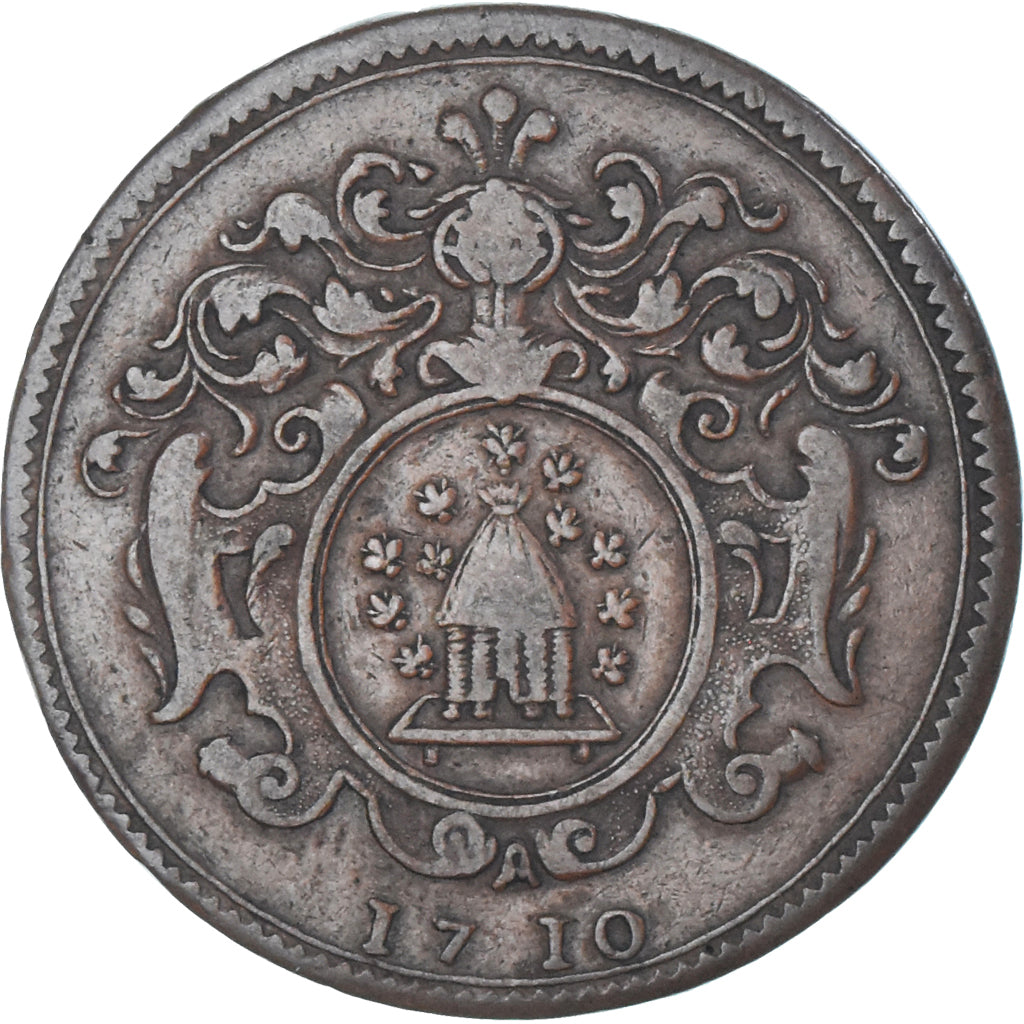 Frankreich, betaalpenning, Etats de Bourgogne, Claude Mielle, Procureur, 1710