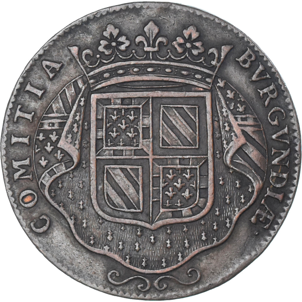 Francia, zeton, Bourgogne, Jacques de la Ramisse, Elu du Tiers-Etat, 1704, MBC+