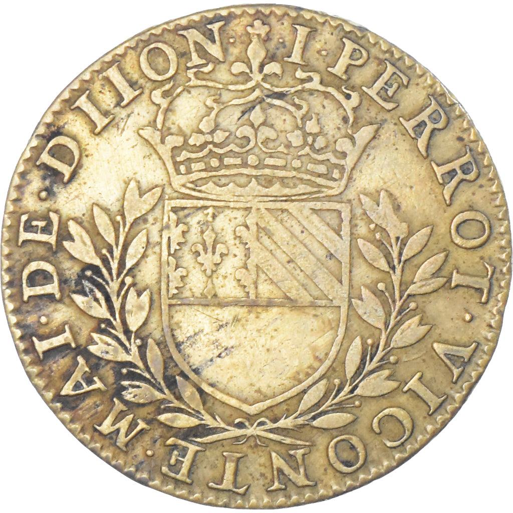 Frankreich, betaalpenning, Maires de Dijon, Jean Perrot, 1606, SS, Messing