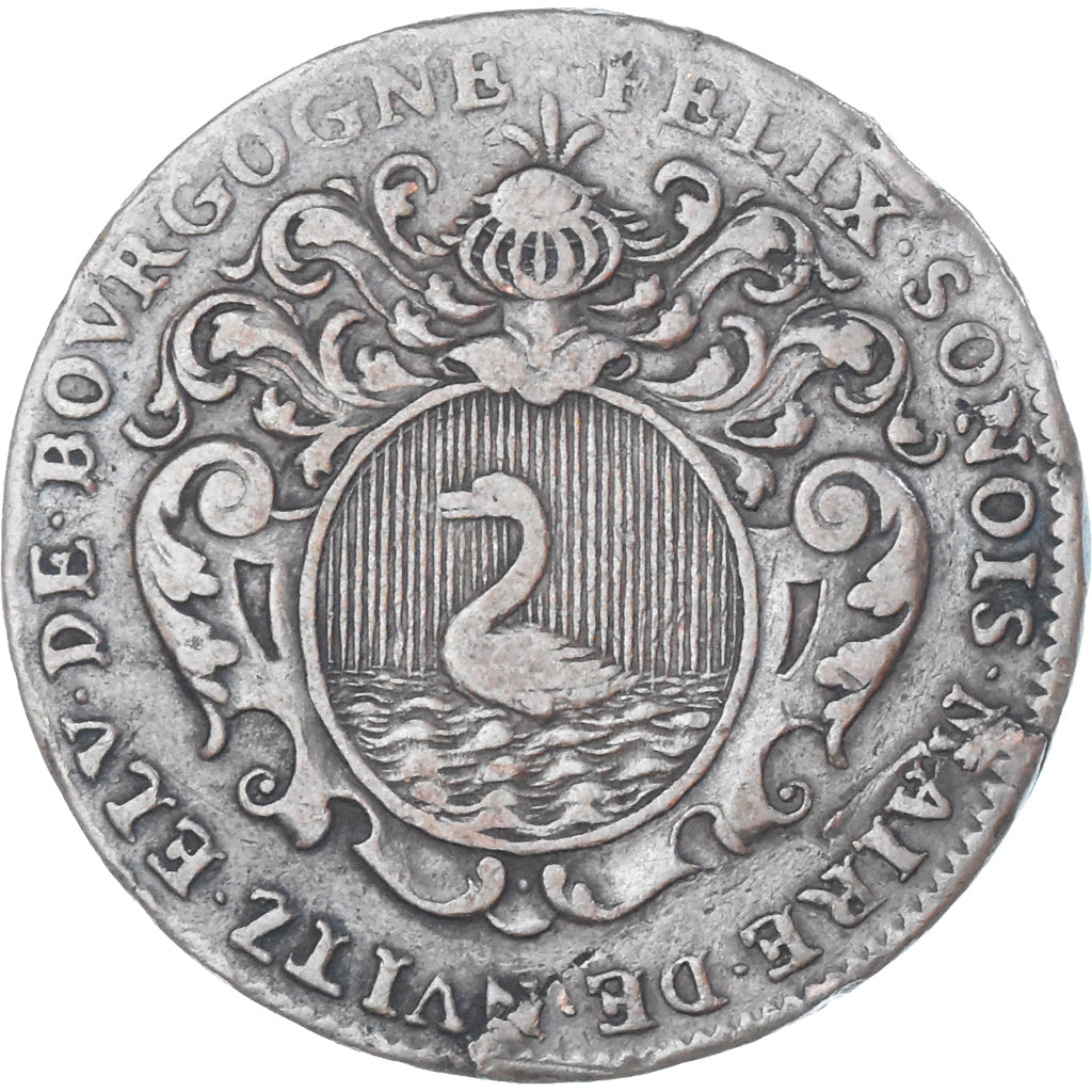 Frankrijk, Token, Etats de Bourgogne, Félix Sonois, Elu du Tiers-Etat, 1701