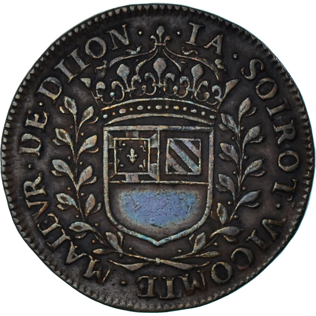 Frankreich, betaalpenning, Maires de Dijon, Jacques Soirot, 1654, SS, Kupfer