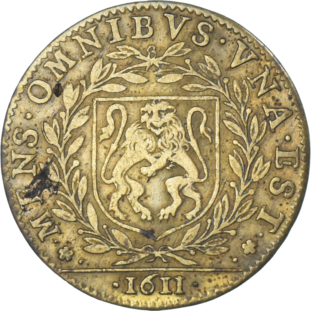 France, Jeton, Maire de Dijon, Nicolas Humbert, 1911, TB+, Laiton