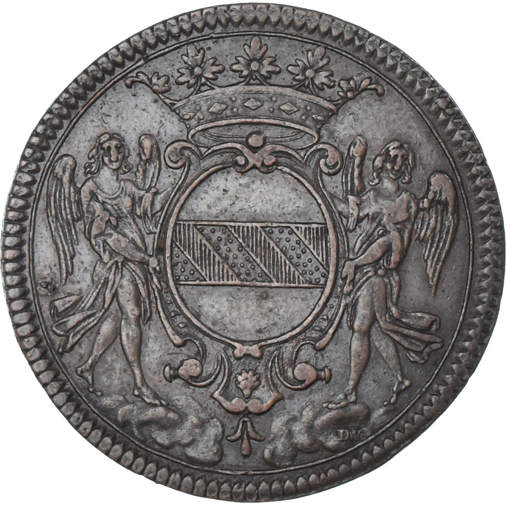 France, Token, Etats de Bourgogne,  René-Constant, Comte de Pons, 1719
