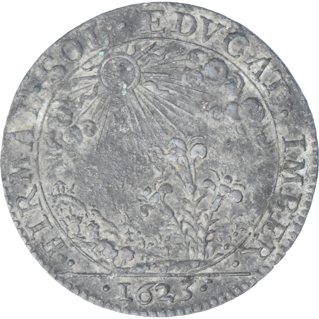 Francja, Token, Etats de Bourgogne,  Union des Provinces et du Roi, 1623