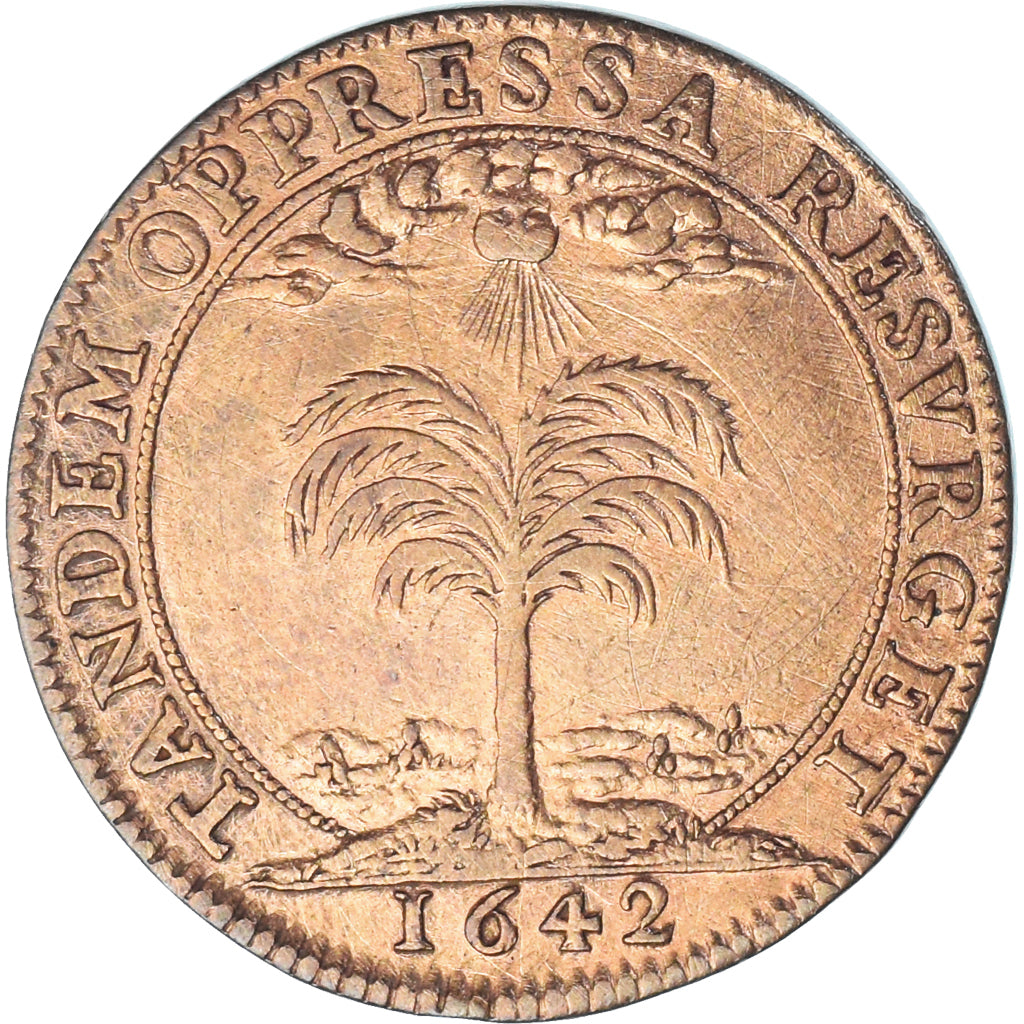 France, Token, États de Bourgogne, IIème période, 1642, AU(50-53), Copper