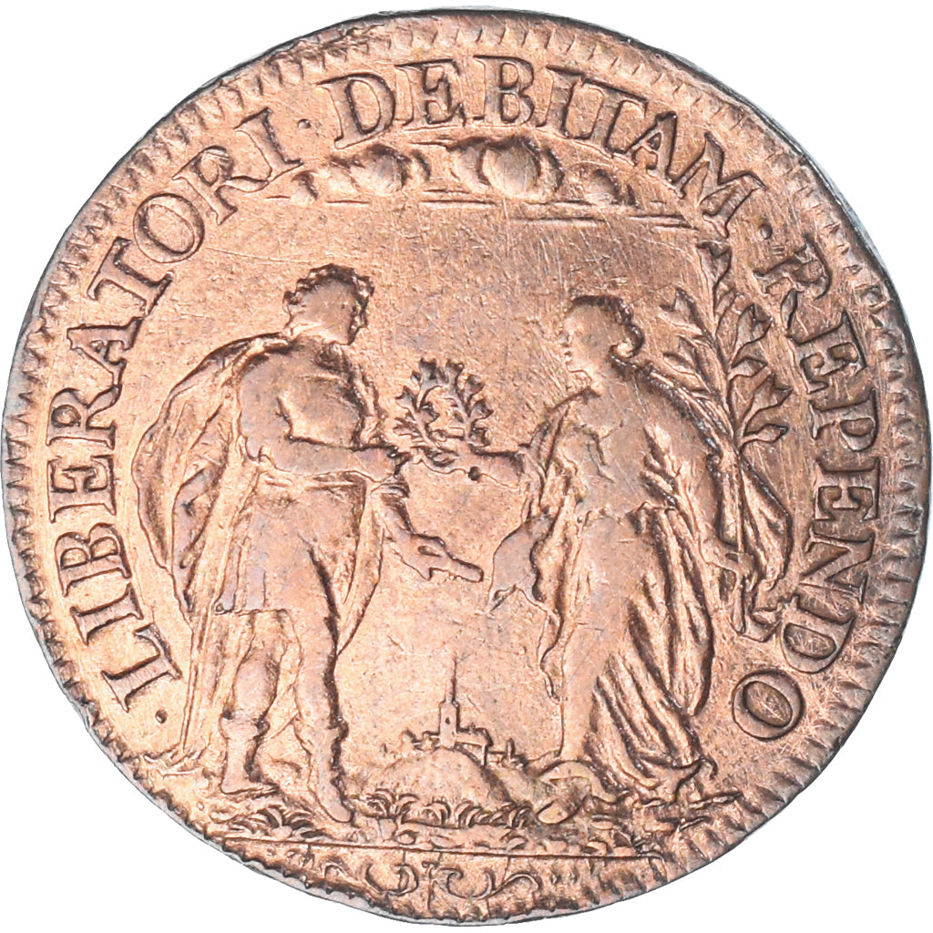 Frankreich, betaalpenning, Etats de Bourgogne,  Fin de la Fronde, 1653, S+
