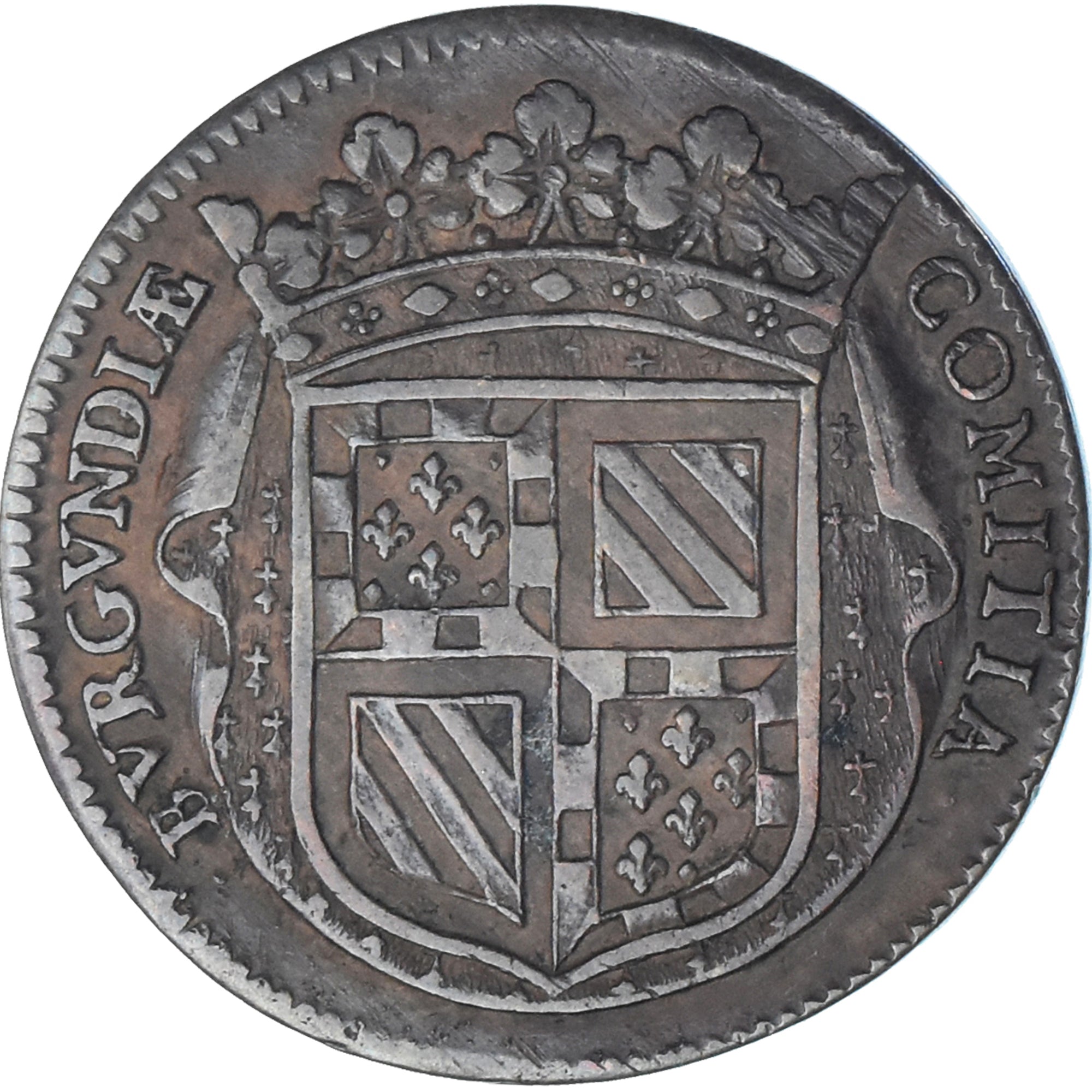 France, Token, Etats de Bourgogne, L’Annonce de la Paix des Pyrénées, 1659