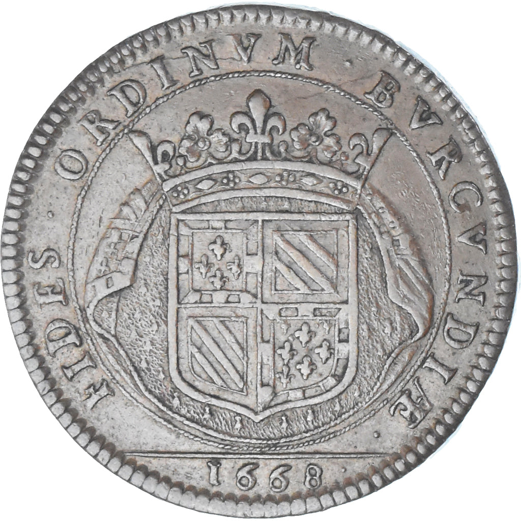 Frankreich, betaalpenning, Etats de Bourgogne,  Première Conquête de la