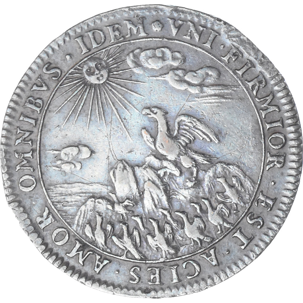 France, Token, Etats de Bourgogne, Contentement devant la Générosité du Roi