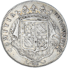 France, Token, États de Bourgogne, La paix menacée, 1701, VF(30-35), Silver