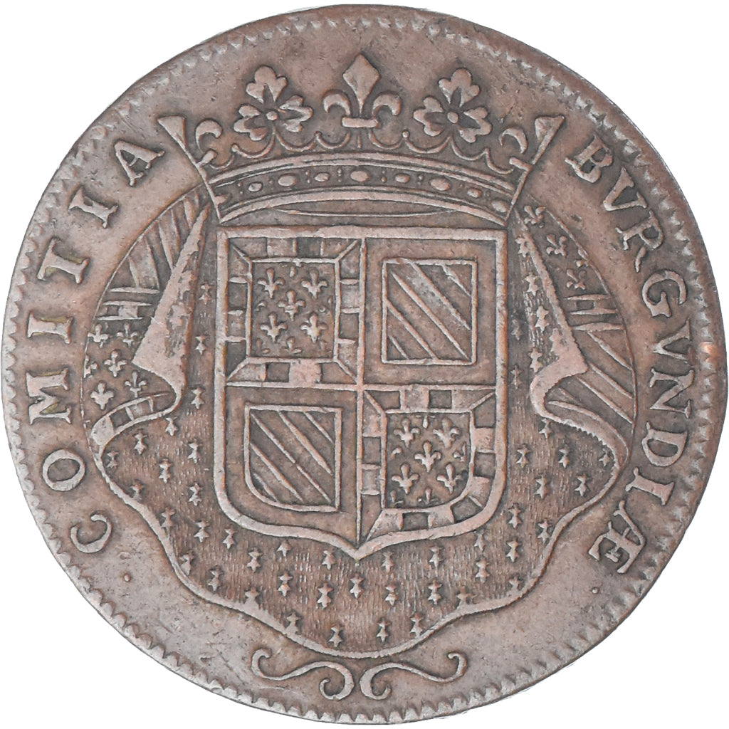 Frankreich, betaalpenning, États de Bourgogne, La paix menacée, 1701, SS