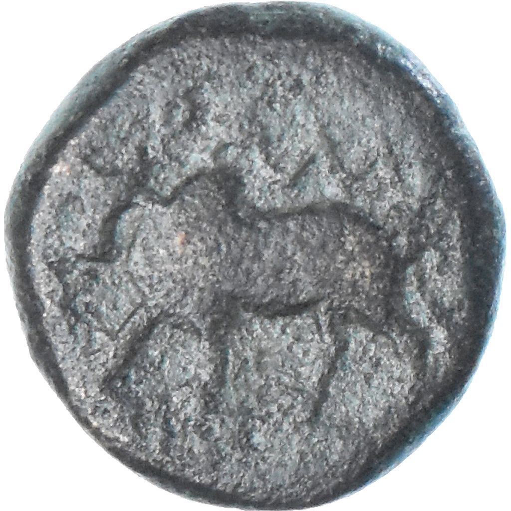 Moeda, Lídia, Æ, 2nd-1st century BC, Tralleis, F(12-15), Bronze, SNG-Cop:667