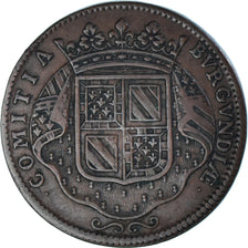 France, Token, États de Bourgogne, La Régence, 1715, EF(40-45), Copper