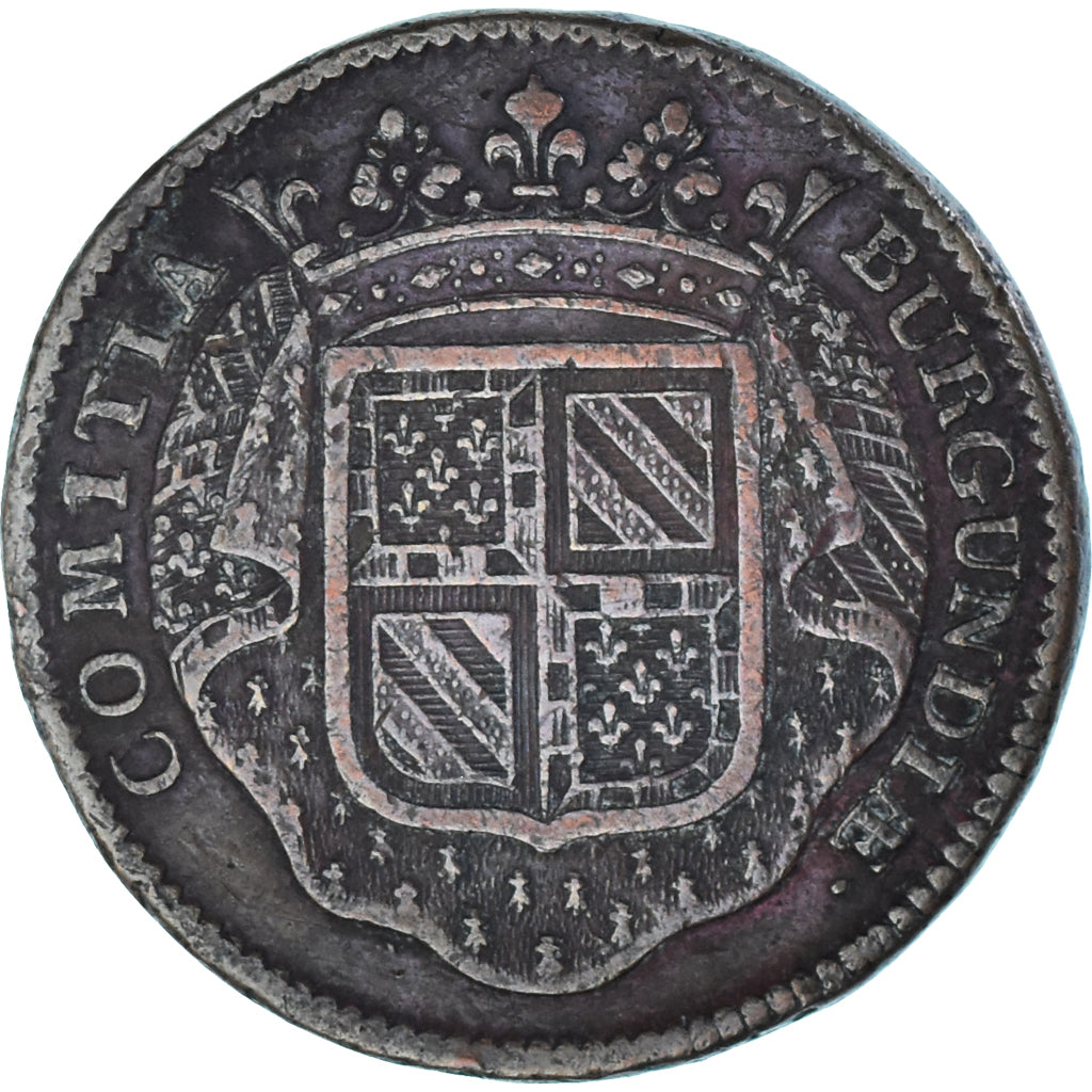 France, Jeton, Bourgogne, Confirmation des libertés de la province, 1719, TTB