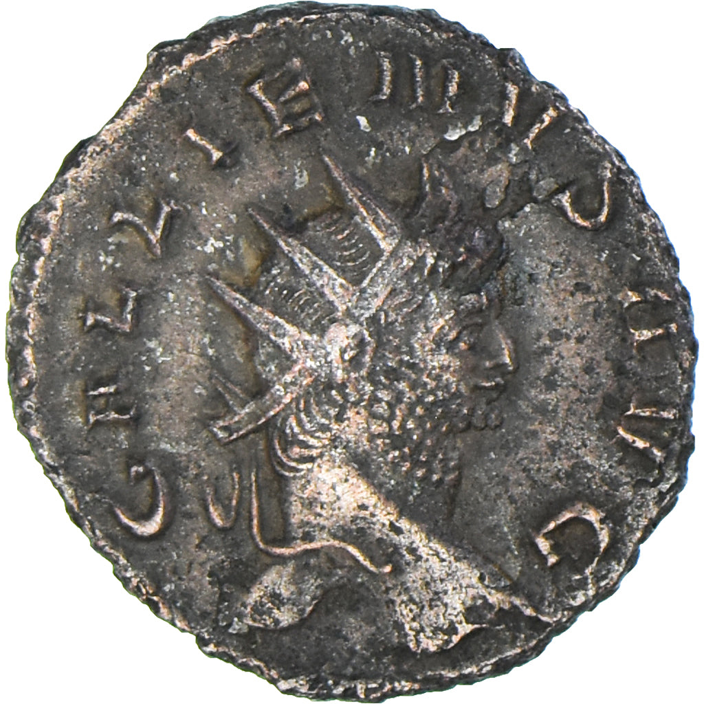 Moeda, Gallienus, Antoninianus, 260-268, Rome, AU(50-53), Lingote, RIC:192
