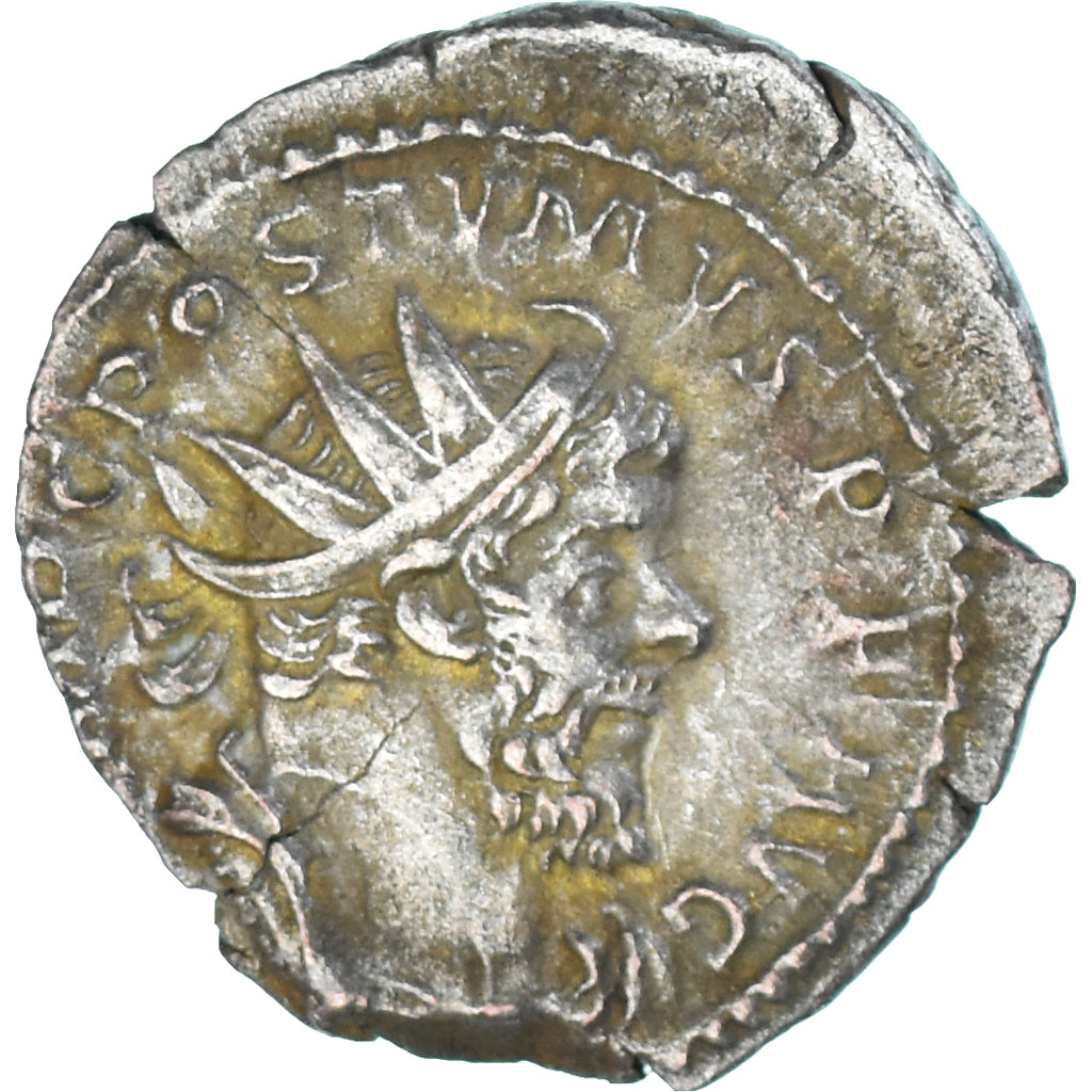 Coin, Postumus, Antoninianus, 260-269, Cologne, AU(50-53), Billon, RIC:315
