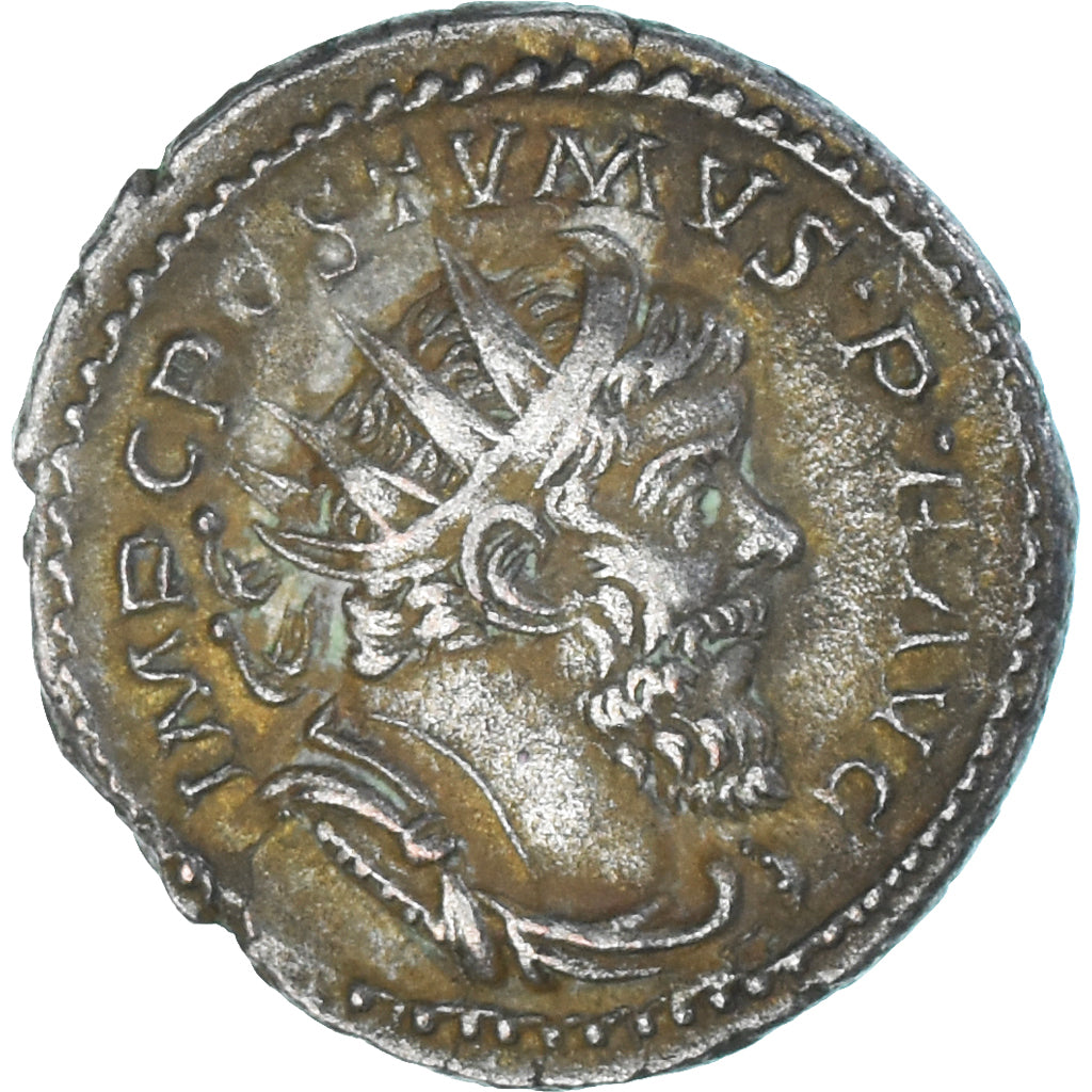 Coin, Postumus, Antoninianus, 260-269, Cologne, AU(50-53), Billon, RIC:315