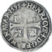 Moeda, França, Henri IV, Douzain aux deux H, 1595, Bayonne, 3rd type