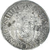 Moneda, Francia, Henri IV, Douzain aux deux H, 1595, Riom, 2nd type, MBC