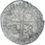 Moeda, França, Henri IV, Douzain aux deux H, 1595, La Rochelle, 2nd type