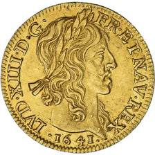 Monnaie, France, Louis XIII, Louis d'Or, 1641, Paris, SUP, Or, Gadoury:58