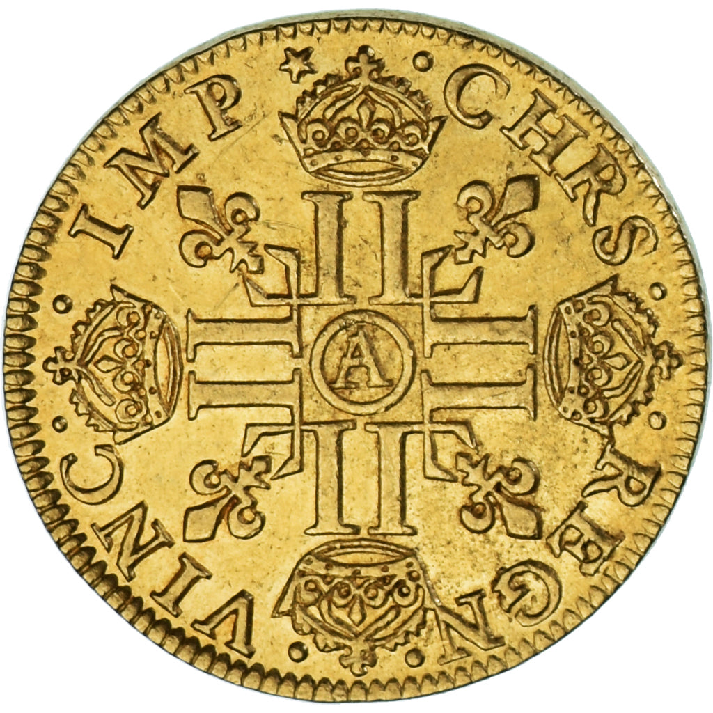 Monnaie, France, Louis XIII, Louis d'Or, 1641, Paris, SUP, Or, Gadoury:58
