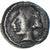 Moeda, Campânia, Obol, ca. 320-300 BC, Neapolis, VF(30-35), Prata