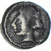 Coin, Campania, Obol, ca. 320-300 BC, Neapolis, VF(30-35), Silver, SNG-Cop:397-8
