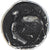 Moneda, Campania, Obol, ca. 320-300 BC, Neapolis, BC+, Plata, SNG-Cop:397-8