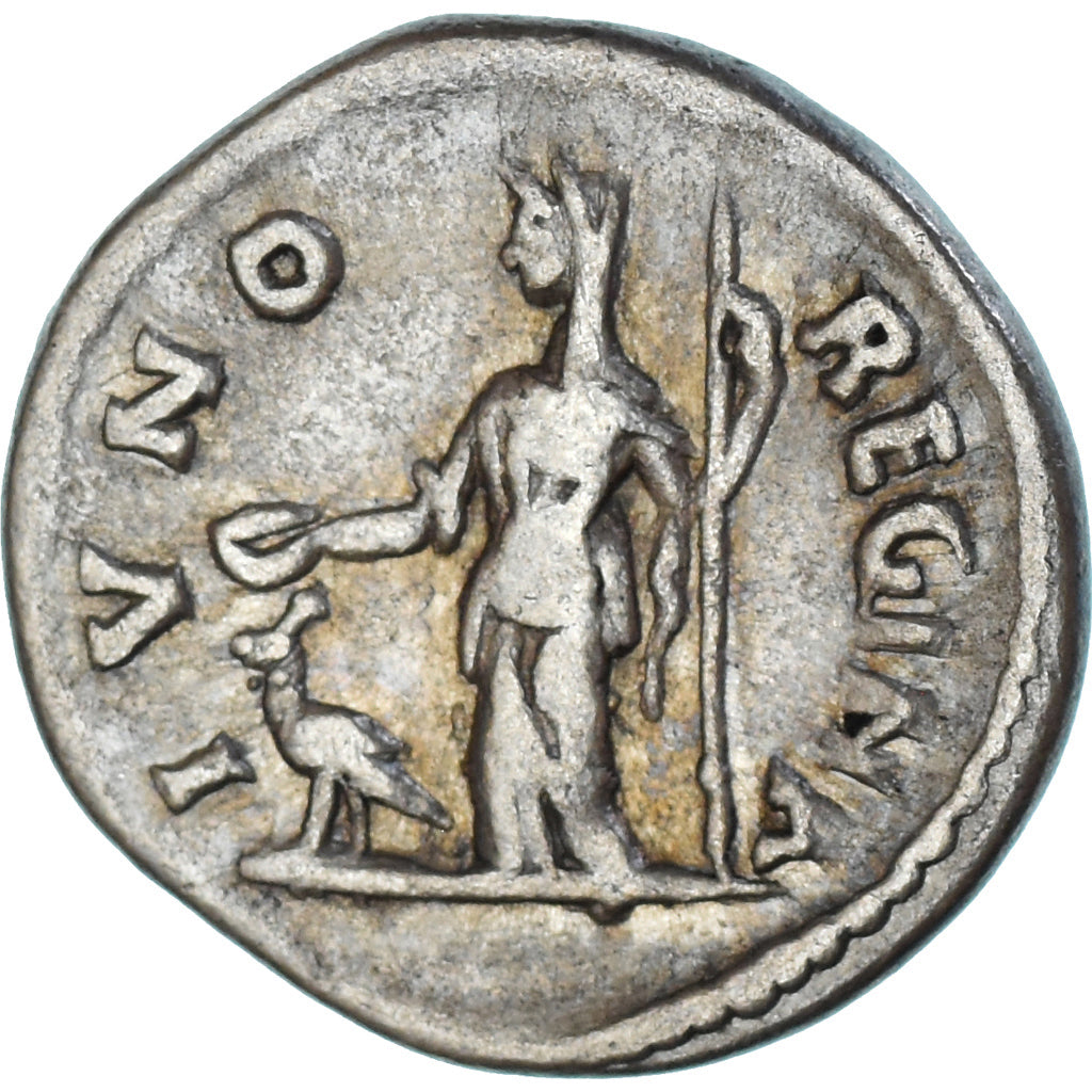 Coin, Julia Domna, Denarius, 196-202, Antiochia ad Orontem, EF(40-45), Silver