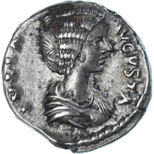 Coin, Julia Domna, Denarius, 196-211, Rome, AU(50-53), Silver, RIC:548