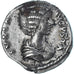 Moneda, Julia Domna, Denarius, 196-211, Rome, MBC+, Plata, RIC:548