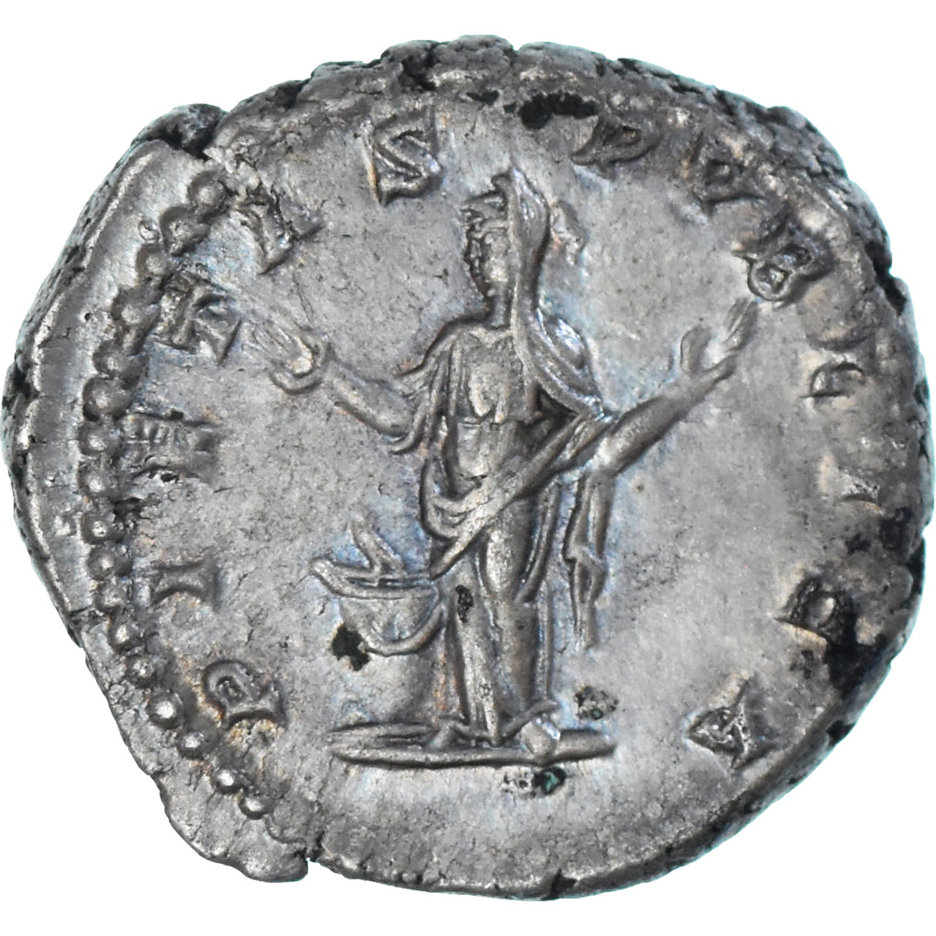 Moneta, Julia Domna, Denarius, 196-211, Rome, BB+, Argento, RIC:574