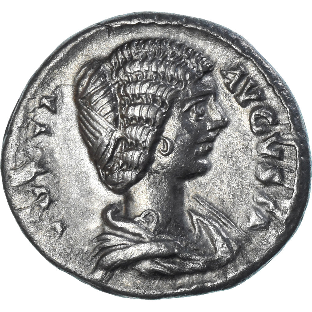 Moneta, Julia Domna, Denarius, 196-202, Laodicea, MS(60-62), Srebro, RIC:641