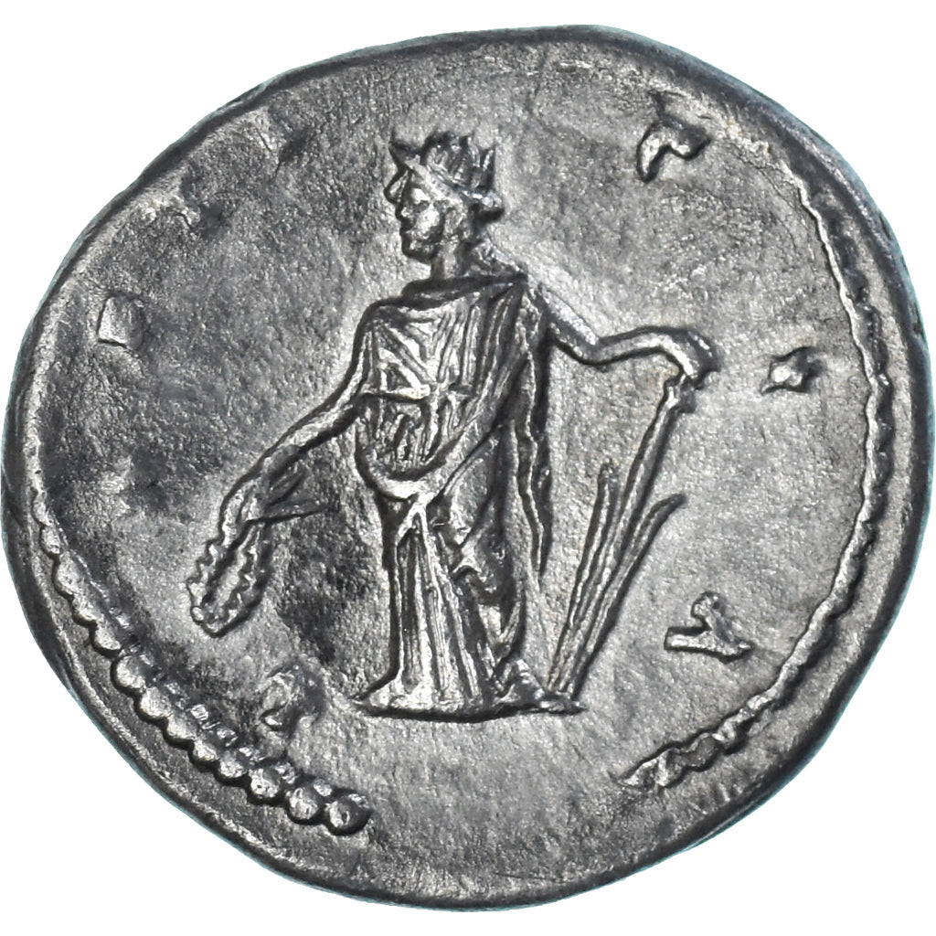 Moneta, Julia Domna, Denarius, 196-202, Laodicea, MS(60-62), Srebro, RIC:641